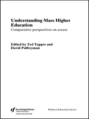 cover image of Understanding Mass Higher Education